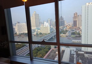 Sky room by the river