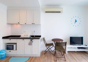 Summer HuaHin 1BR Apt. w GardenView-BAC