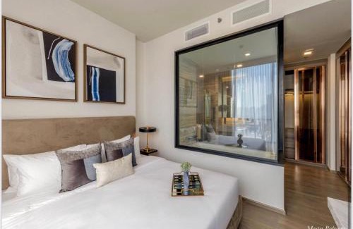 Khlong Toei Nuea Apartment | 位于市中心的豪华 2 床 2 浴室可入住 4 名阿索娜娜 (Asok Nana)