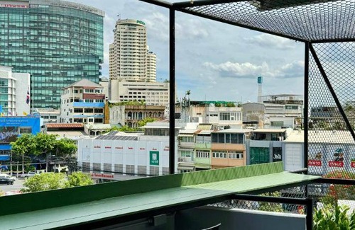 Si Yaek Maha Nak House | 32 m² Motel ∙ 4 guests
