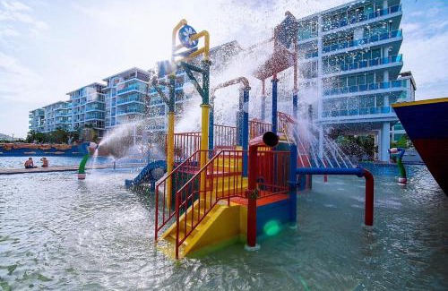 Khao Takiab House | Hua Hin My Resort 3BR Family Condo Free Water Park Walk to Beach & Cicada Night Market หัวหิน ห้องแฟมมิลี่ 3 ห้องนอน ฟรีสวนน้ำ ใกล้ทะเลและตลาดซิเคด้า