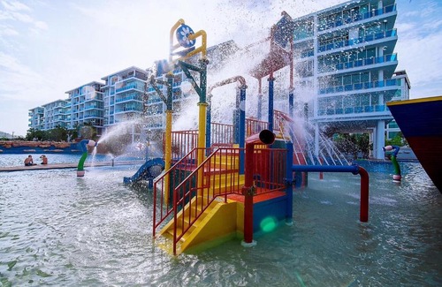 Khao Takiab Apartment | Huahin Myresort Family Suite Condo 3B2B Free water park มายรีสอร์ท หัวหิน 3 ห้องนอน 2 ห้องน้ำ พัก 8 คน ฟรีสวนน้ำ