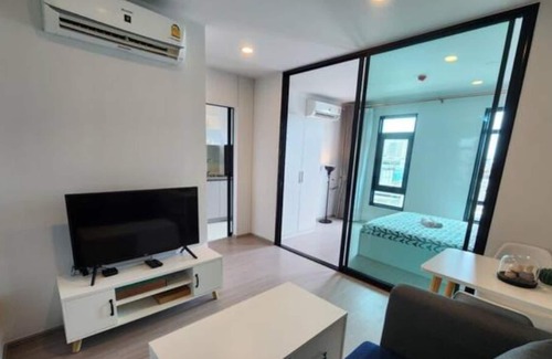 Din Daeng Apartment | Rama9 One-Bedroom/Central/Airport Rail link Makkasan/Trainnight market