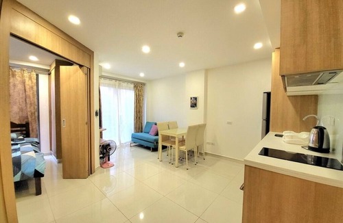Pratumnak Hill Apartment | 1BR City Garden Pratumnak - 5 min to Cosy Beach