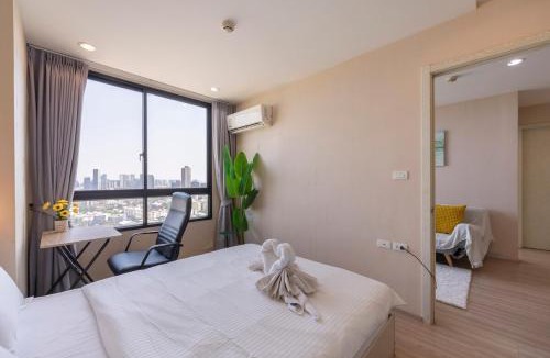 Suan Luang Apartment | 2Bed 2Bath LuxuryOnNutBTSE9 60sqmt GymPoolNetflix 2mins to BTS