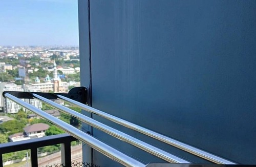 Suan Luang Condo | #3 Warm and peaceful 29sqm 1-bedroom in Bangkok with AC, fitness, pool, WiFi