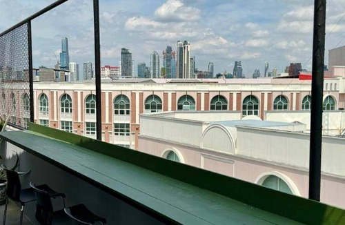 Si Yaek Maha Nak House | 32 m² Motel ∙ 4 guests