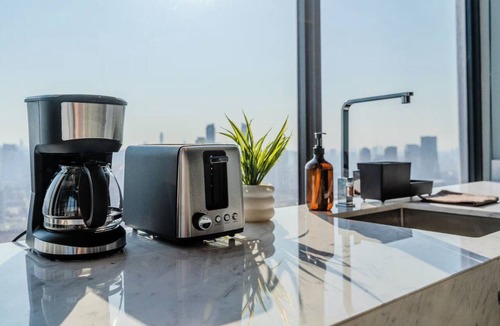 Huai Khwang Apartment | 6 stars Panoramic Bright Designer 2bd Apt Skyline