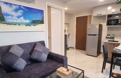 Ao Nang Apartment | AO504 - 1 Bedroom Serviced Apartment Top Floor Forest View with Bathtub Ao Nang