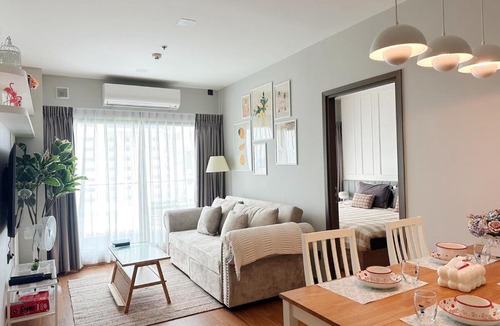Chang Khlan Apartment | Astra Sky River 3 Bedroom 2B 73sqm - Rooftop Pool