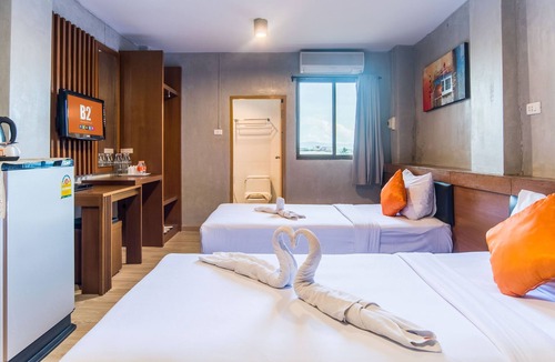 Chiang Rai Hotel | B2 Chiang Rai Night Bazaar Boutique & Budget Hotel