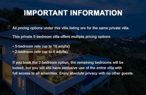 Bophut Hills Villa | Baan Kuno 5BR Private Villa with Panoramic Views