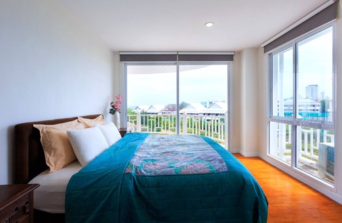 Khao Takiab Apartment | Baan PooLom HH 2Bedroom Apt SeaView:BDA
