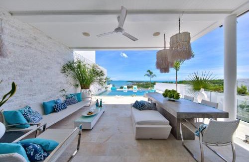Moo 5 Villa | BEACHSIDE VILLA - LATITUDE 9 - at BAYSIDE LUXURY VILLAS Samrong Bay Beach, 3 BED 4 BATH, SEA and SUNSET VIEWS, only 200m walk to the Beach