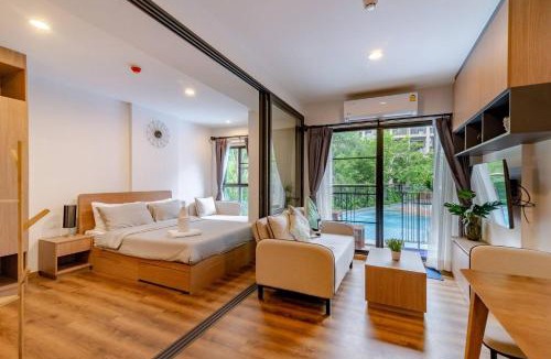 Khao Takiab Apartment | Cicada Huahin Pool Access by PP ห้องสวยติดสระ