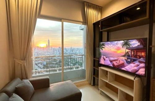 Makkasan Apartment | Circle luxury Condominium City view 42 Floor