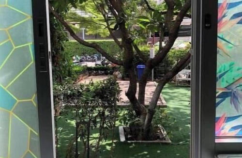 Nong Bon Condo | Condo with garden front near airport link&hospital