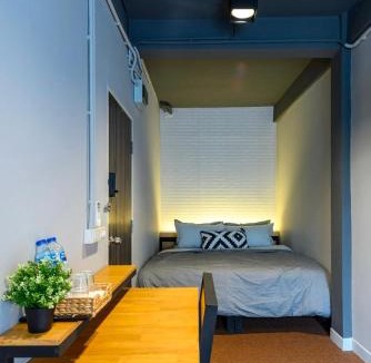 Rama 9 Apartment | Copper - Private Room, City Center, MRT, Wi-Fi, A1