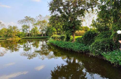 Mueang Len House | Cottage by the pond