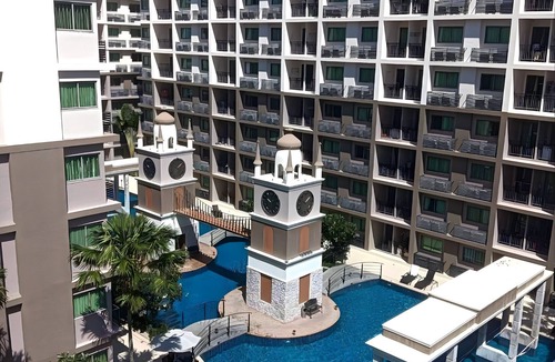 South Pattaya Apartment | Cozy 1-bedroom apartment in superb Pattaya with AC, fitness room, Kitchen & Pool