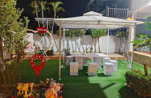 Central Pattaya Villa | D34长住优惠房-芭提雅市中心高端4间卧室泳池别墅