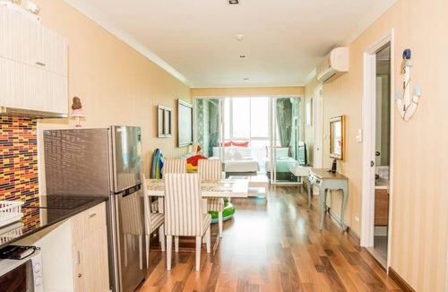 Khao Takiab Apartment | E608 Spacious 3-bedroom apartment with Playground near Beach