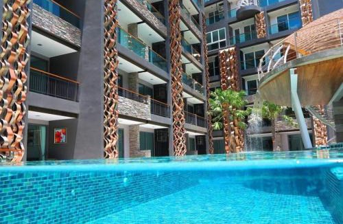 Patong Apartment | EMERALD TERRACE CONDOMINIUM 5th Floor New York Garden view-King Size BED Sleeps 2-by PSR