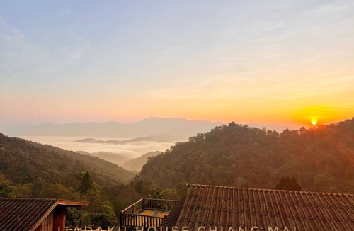 Mae Taeng Cabin | Escape Teak Wooden Cabin in Village, among deep high altitude mountain Chiangmai