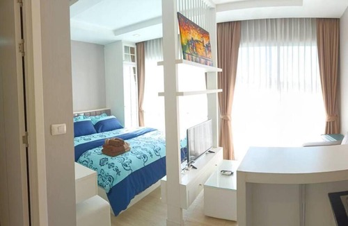 Saen Suk Apartment | Fluffy bed and seaview @Bangsaen