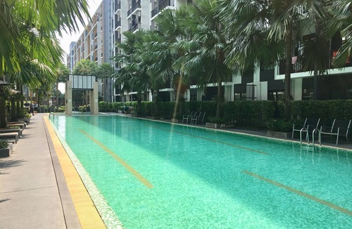 Bang Na Condo | Full furnished BTS Bearing ,inter school BPS, Hospital,Central Bangna Mega WIFI