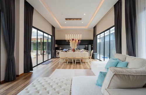 Kao Yai Villa | Hua Hin Pool Villa and Pool Table With 3 Bedrooms, 3 Bathrooms Near Cha-am Beach