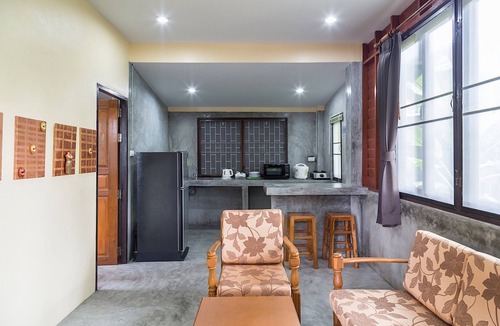 Ko Pha-ngan House | Jule Red Villa, Wifi, AC, Balcony, Terrace