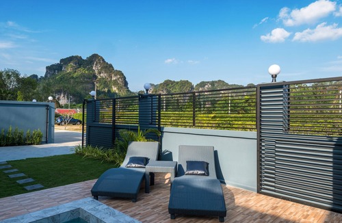 Krabi Villa | Lark Pool Villa Krabi (3 BDR) - 5 min from the beach.