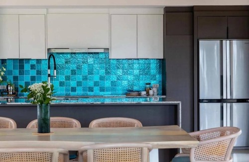 Na Thon Villa | Luxurious & spacious 5-bedroom beachfront villa in Nathon with infinity pool, fitness room, and spa