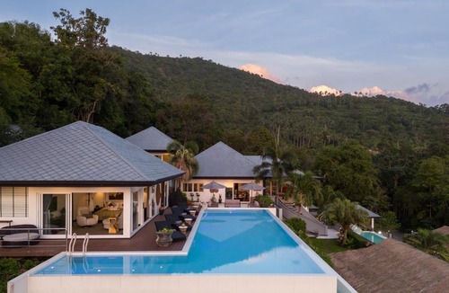 Na Thon Villa | MM Villa Koh Samui 8 Bedroom Seaview Sunset with 2 Pools