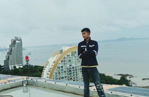 Chom Bueng Apartment | Navy black