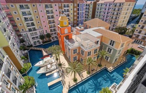 Na Chom Thian Apartment | Pool & Gym Studio at Seven Cote d Azur