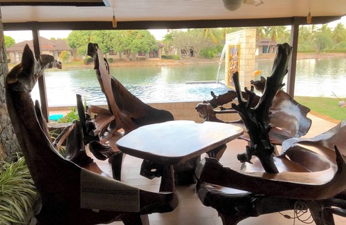 Kram Villa | Pool villa with 3 bedrooms 7 can sleep by a river 100m to the beach