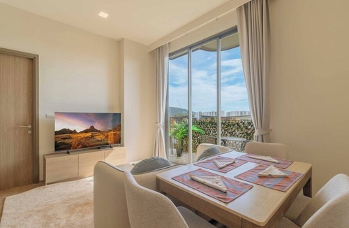 Laguna Apartment | Relaxing by Boat Avenue-Bangtao Beach-CanvasC294