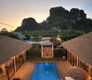 Krabi House | Rock reef aonang villa 2unit mountainview