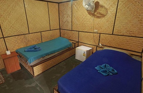 Thong Sala House | Room in Guest room - Asia Blue - Beach Hostel Hacienda - Superior Double or Twin Room with Pool View
