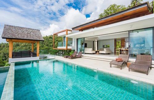 Maret Villa | Samui Relax Airfreshing Privacy Modern Luxury Seaview Natural Rainforest Infinity Pool Villa With 3 Beds Suits With Housekeeper