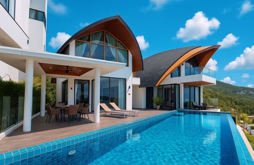 Bophut Villa | Serene 4-bedroom villa with AC in beautiful Koh Samui