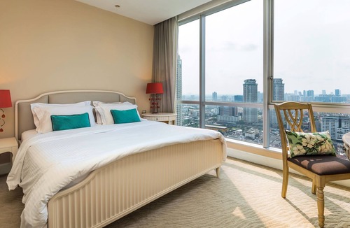Yan Nawa Apartment | Serviced 2 Bed Panoramic Sky Villa with Pool and BTS