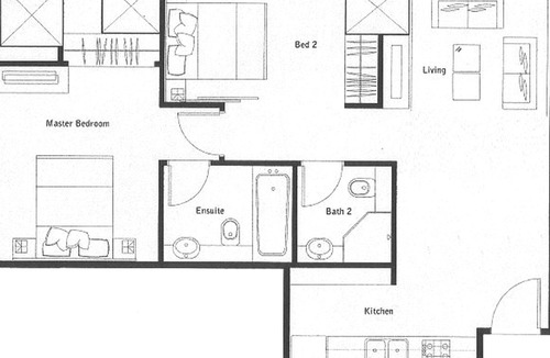 Yan Nawa Apartment | Serviced 2 Bed SKY VILLAS with Pool, View and BTS