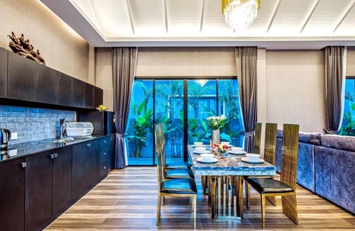 Kao Yai Villa | Sky Blue -Luxurious Khao Yai Villa Cha-Am 3 Bedrooms, Private Pool