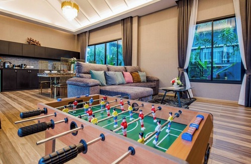 Kao Yai Villa | Sky Blue Pool Villa at Hua Hin 3bedrooms and 4 Bathrooms Near Cha-am Beach