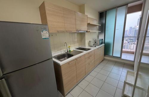 Phra Khanong Nuea Apartment | Sukhumvit 65 Swimming Pool Gym Good View High floor fast WiFi