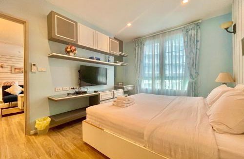 Khao Takiab Apartment | Summer Huahin Condo 2 Bedrooms Pool View Classic Room