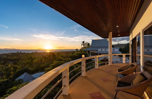 Na Thon Villa | Sunset Villa A 日落海景 泳池花园3卧室